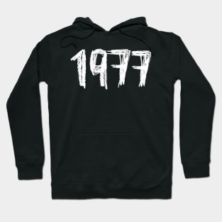 1977 Birthday, Birth Year 1977, Born in 1977 Hoodie